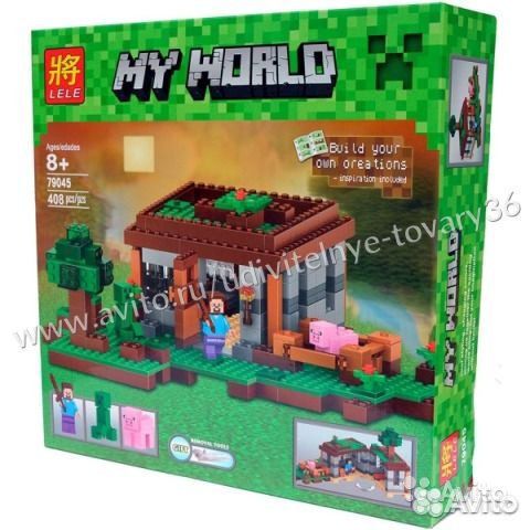 Конструктор Первая ночь Майнкрафт 79045