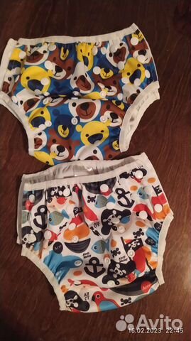 Многоразовые подгузники для плавания Трусишка