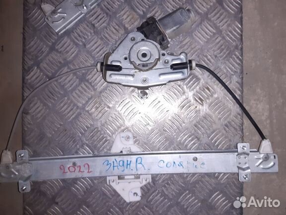 Стеклоподьемник задний правый Хендай солярис 1
