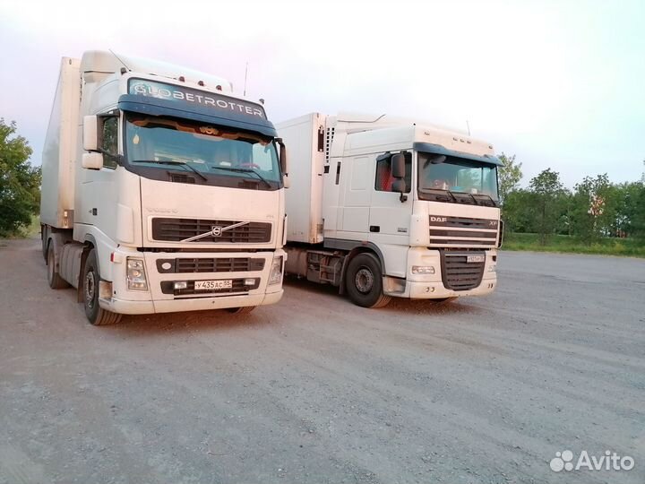 Водитель категории С, Е volvo /шмитц(реф)