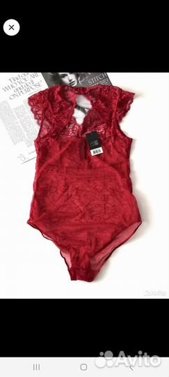 Боди кружевное esmara новое с биркой