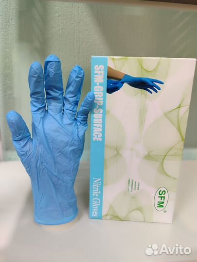 Перчатки нитрил SFM, размер XS