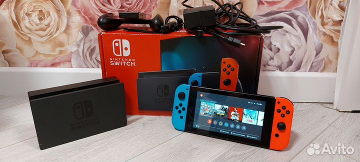 Nintendo switch rev 2 прошитая Чип