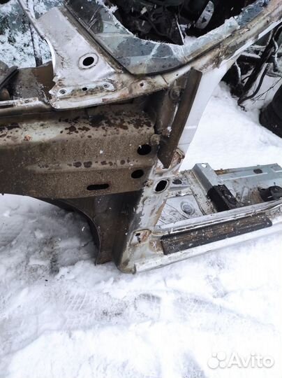 Лада ларгус порог левый стойка передняя центральна