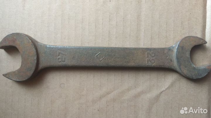Ключи гаечные рожковые накидные СССР, клеймо