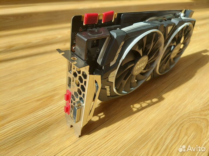 Видеокарта MSI GTX 1070 armor 8gb ос