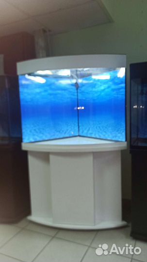 Аквариум 200 свет биофильтр фон подставка