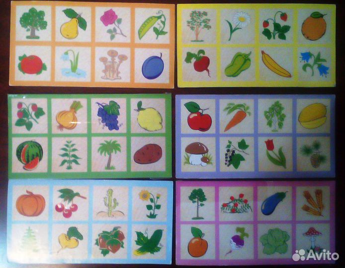 Настольные игры для детей (лото, домино)