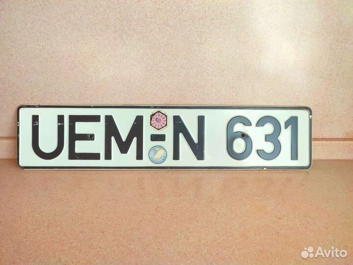 Автомобильный номер Германия