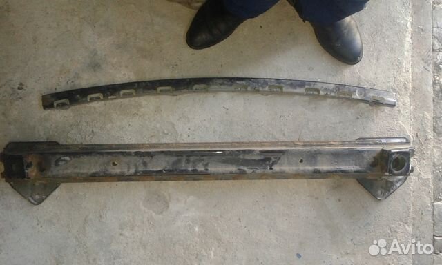 Мицубиси ланцер 10 швелер усилитель бампера задний