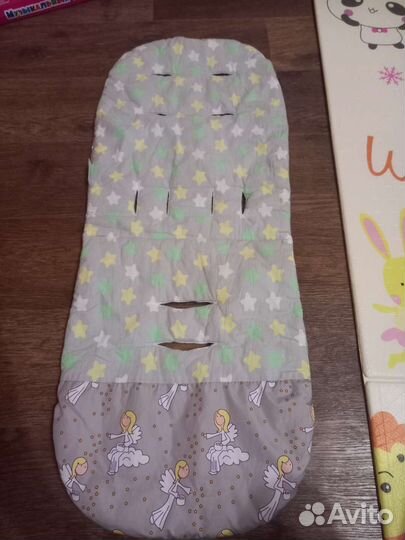 Матрасик для прогулочной коляски