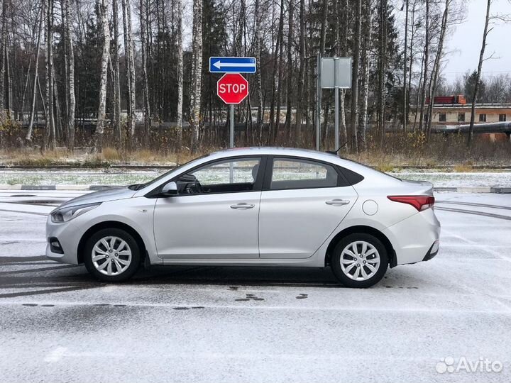 Hyundai Solaris 1.4 AT, 2018, 109 300 км