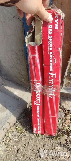 Задний амортизатор kyb для аутлендера