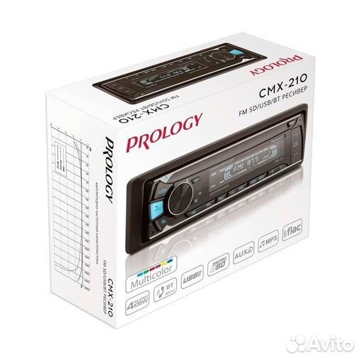 Автомагнитола Prology CMX-210