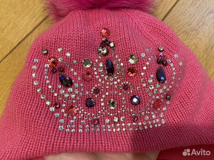 Шапка зимняя Chobi 52 54 (M) для девочки