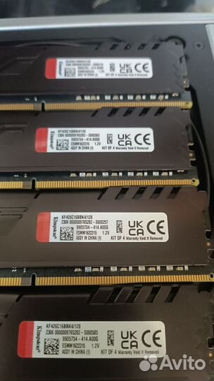 Kingston DDR4 128Gb fury (KF426C16BBK4/128)