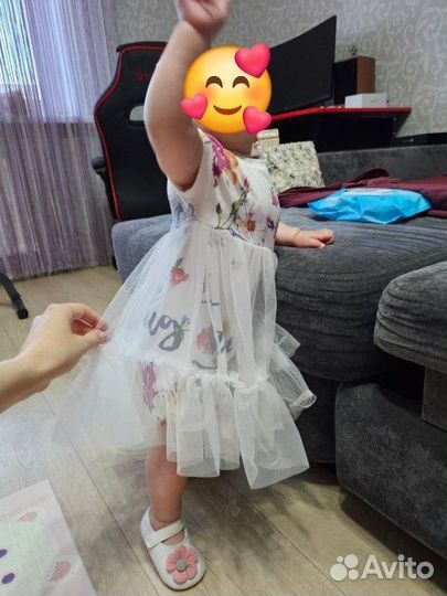 Платье для девочки 80