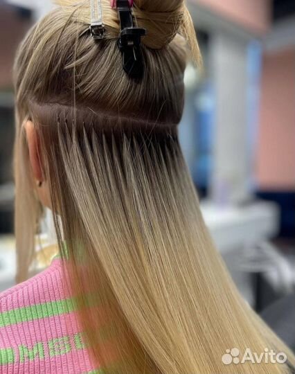 Капсульное наращивание волос