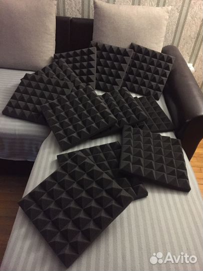 Акустический поролон пирамида 11 шт