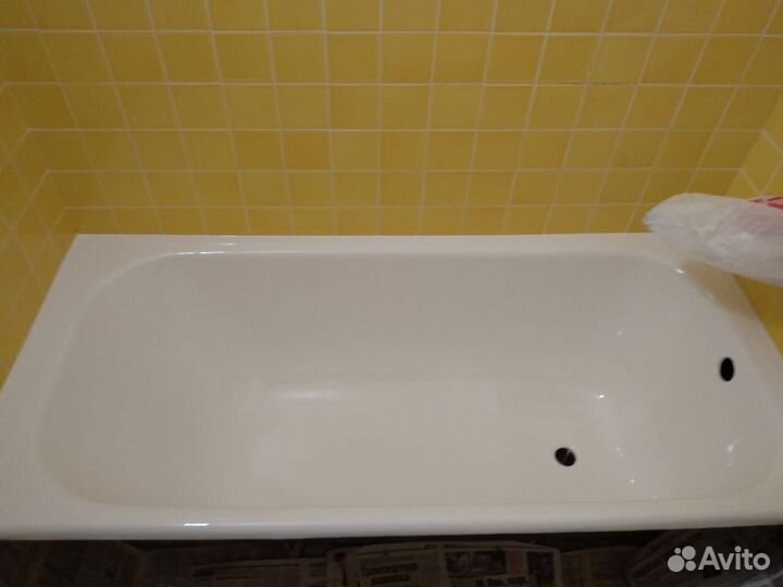 Реставрация ванн жидким акрилом по договору