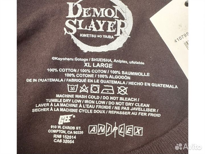 Футболка demon stayer XL