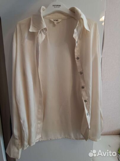 Детская атласная рубашка