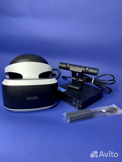 PS VR шлем виар на PS4/PS5. На гарантии. Отзывы
