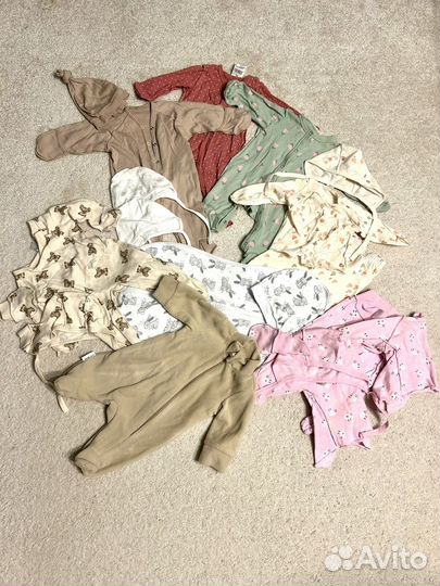Детские вещи б/у для девочки 56 р