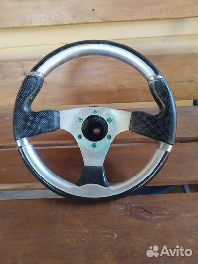 Спортивный руль на ваз