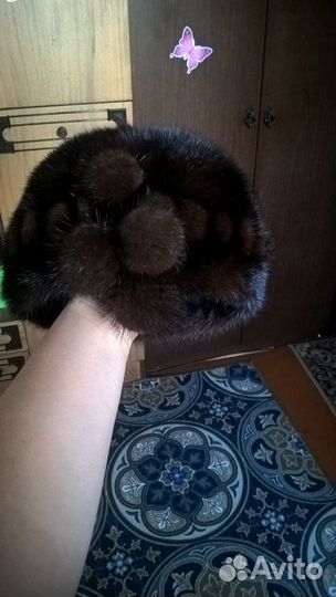 Шапка норковая