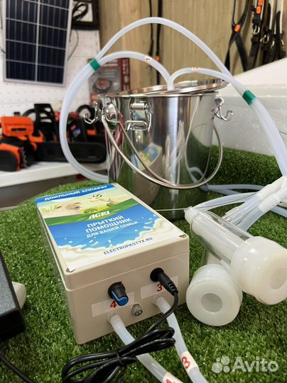 Доильный аппарат для коз,новый