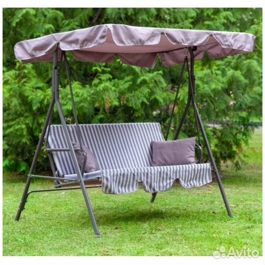 Качели садовые, нагрузка до 160 кг., 160*60*100 см