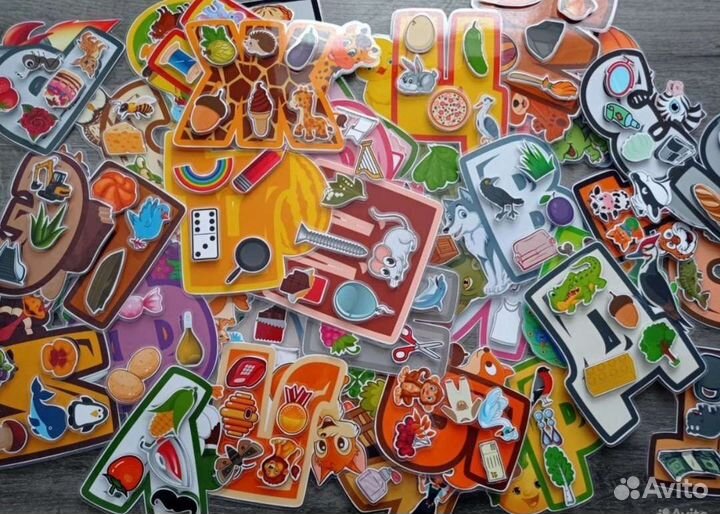 Логопедический алфавит на липучках