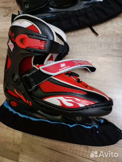 Роликовые коньки детские раздвижные