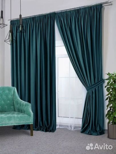 Шторы бархат Берфо