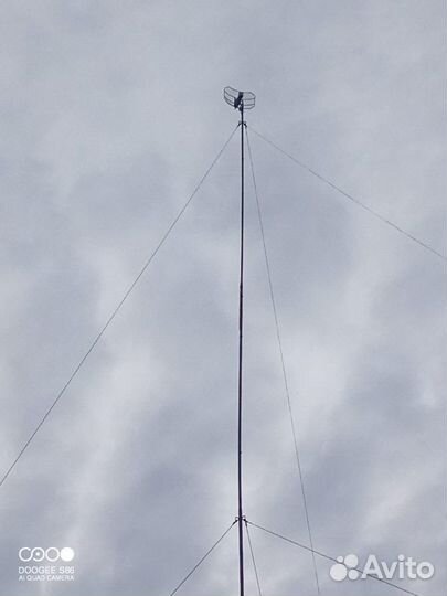 Мачта для антенны телескопическая