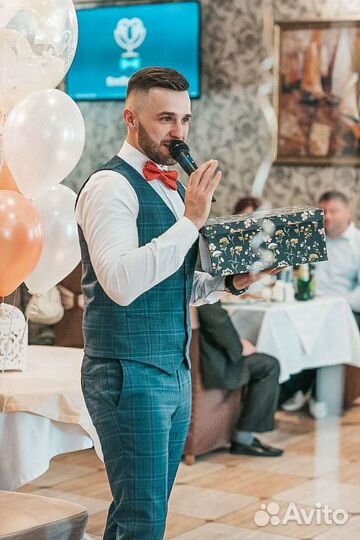 Ведущий+ DJ на свадьбу, день рождения, юбилей