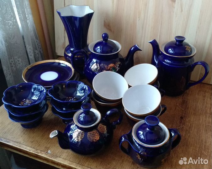 Фарфоровый чайный сервиз СССР