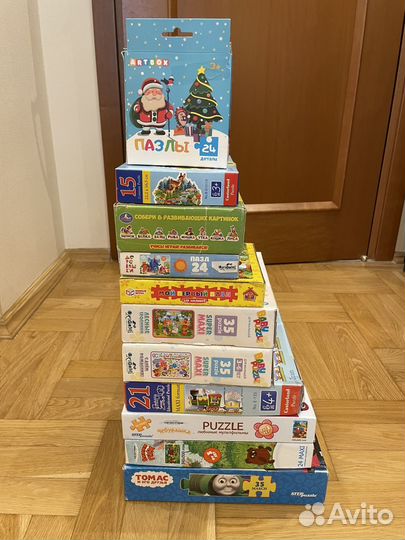 Детские super maxi и maxi пазлы