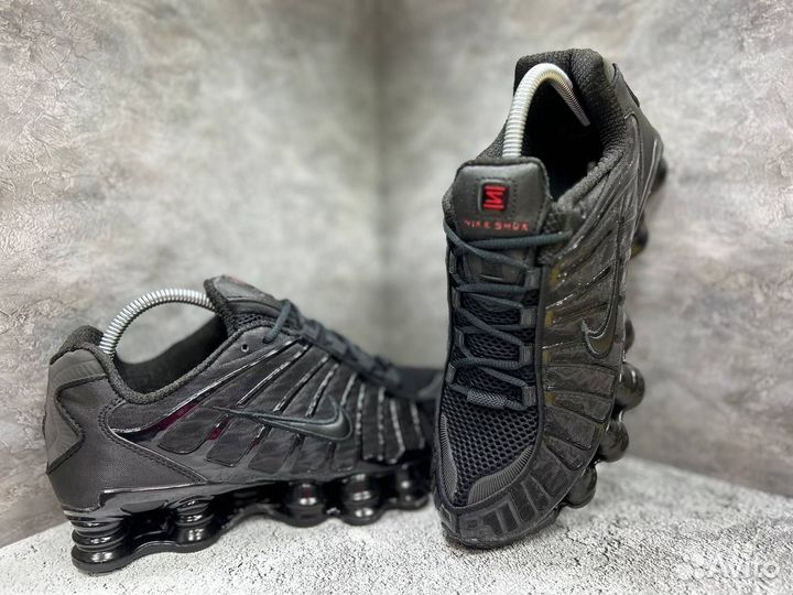 Кроссовки Nike Shox TL чёрные