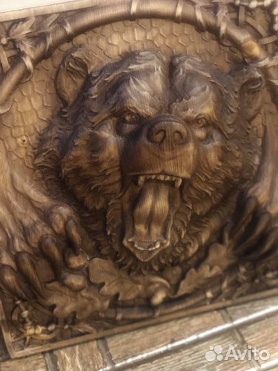 Панно Медведь