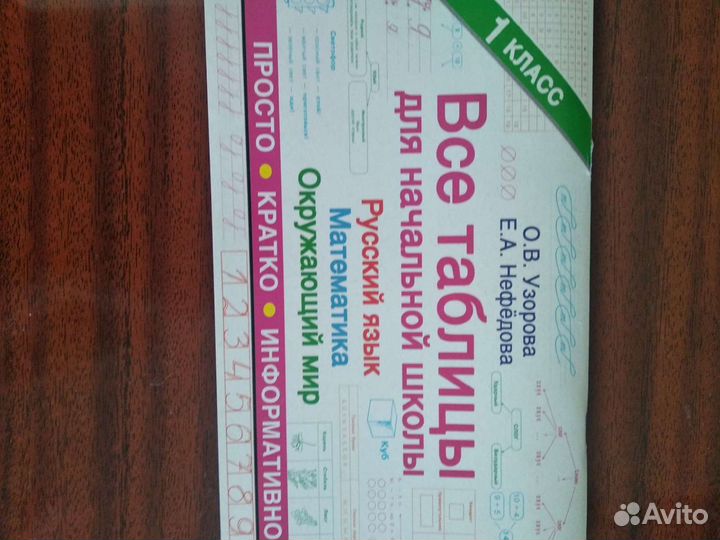 Пособия для 1-2 класса.Узорова-Нефедова. новые