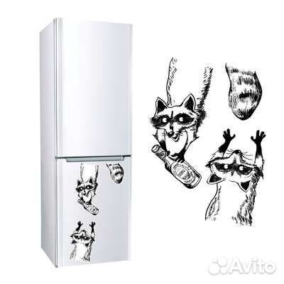 Наклейка на холодильник