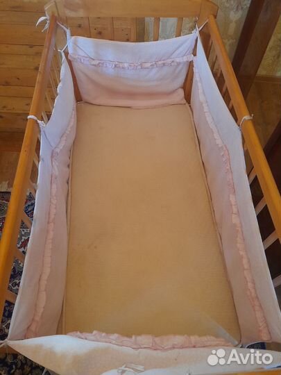 Детская кровать до 3лет б/у