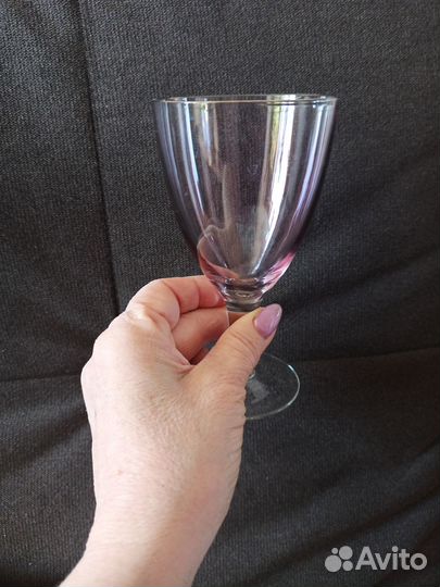 Фужеры из цветного стекла СССР
