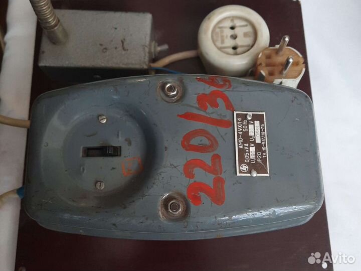 Приборы ссср,исп-1,преобразователь 220/36, разъёмы