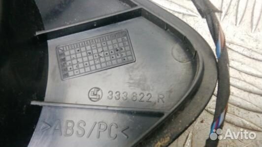 Фонарь правый крышки багажника volkswagen phaeton