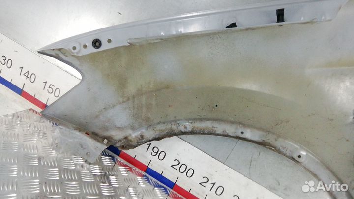 Крыло переднее правое nissan qashqai J10 рест: 201