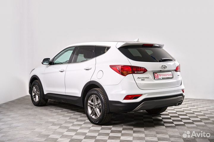 Hyundai Santa Fe 2.4 AT, 2018, 112 000 км