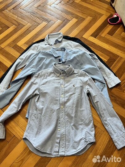 Рубашки и брюки на мальчика 146 р